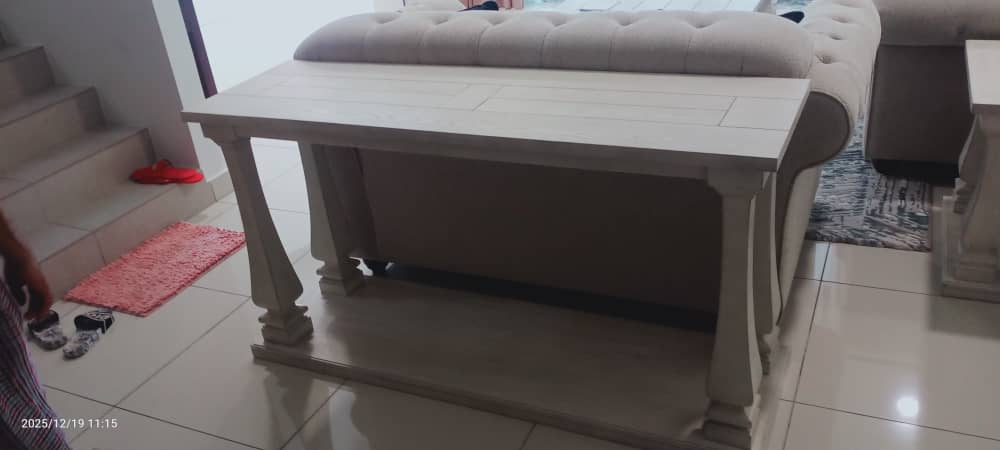 Meja sebelum servis cermin - Project 5